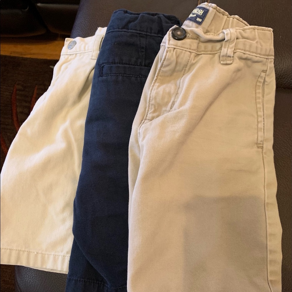 Bundle of 3 boys size 5 shorts. Good condition. No tares, rips or stains.